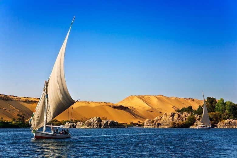 Feluccas on the Nile