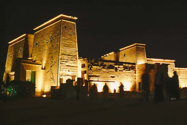 Admire the stunning Temple of Philae, one of the best-preserved