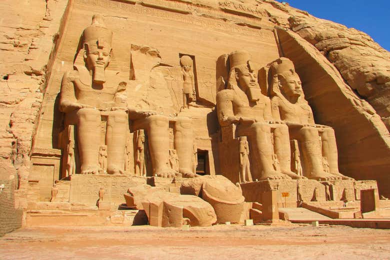 Marvel at the Abu Simbel
