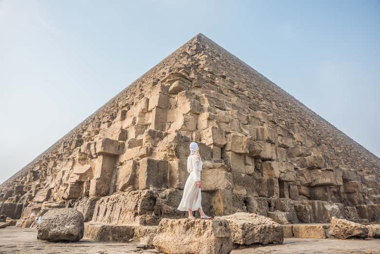 Marvel at ancient pyramids