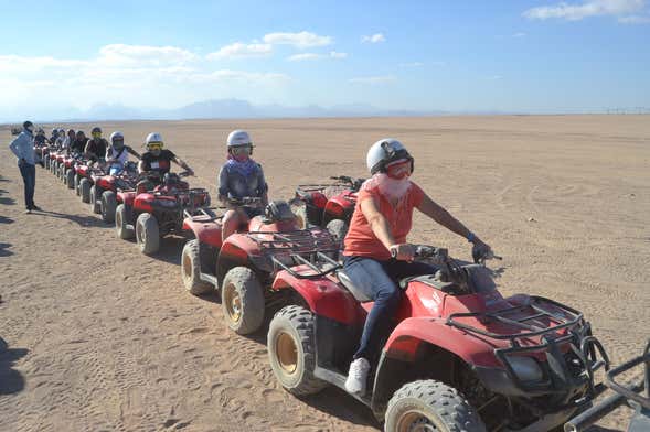 Desert Quad Tour + Bedouin Dinner